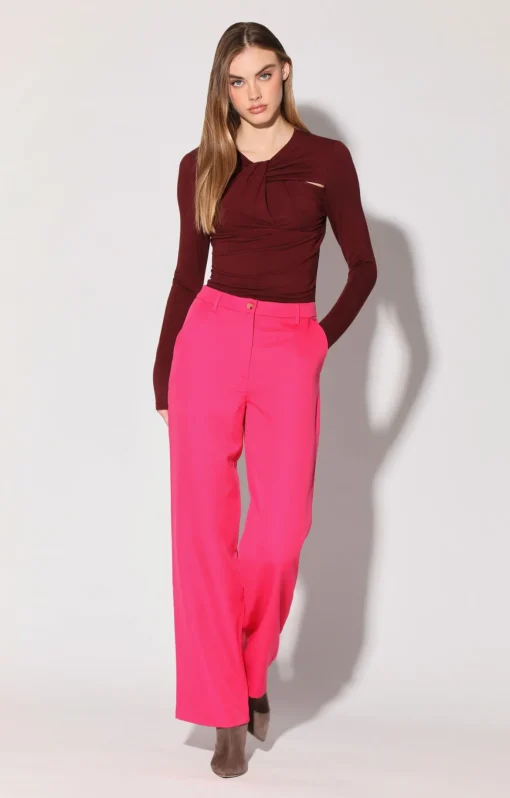 Walter Baker Joey Pant, Lipstick^Women Bottoms