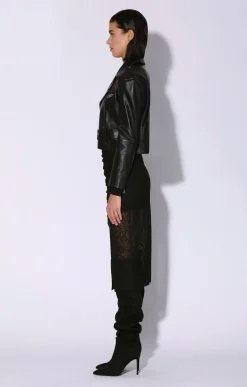 Walter Baker Jordy Jacket, Black - Leather^Women Leather | Jackets