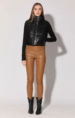 Walter Baker Jovie Vest, Black - Leather^Women Leather | Jackets