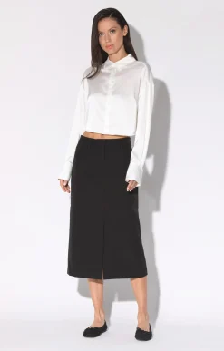 Walter Baker Justyce Skirt, Black^Women Bottoms
