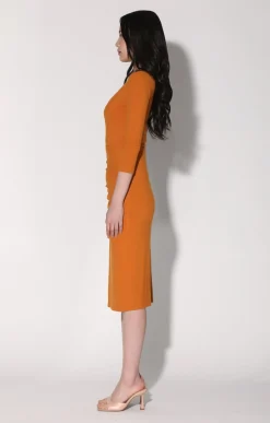 Walter Baker Kalani Dress, Rust^Women Dresses