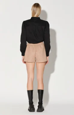 Walter Baker Kalvin Short, Caramel^Women Bottoms