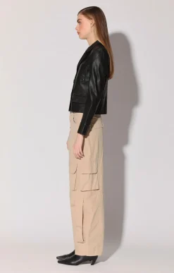 Walter Baker Karter Jacket, Black - Leather^Women Leather | Jackets