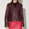 Walter Baker Karter Jacket, Plum - Leather^Women Leather | Jackets
