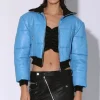 Walter Baker Laylah Jacket, Bluejay - Leather^Women Leather | Jackets