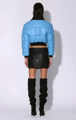 Walter Baker Laylah Jacket, Bluejay - Leather^Women Leather | Jackets