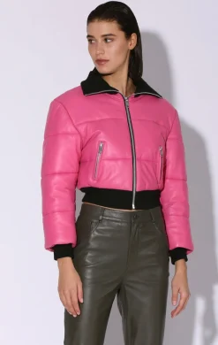 Walter Baker Laylah Jacket, Candy - Leather^Women Leather | Jackets