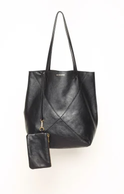 Walter Baker Ledger Tote, Black^Women Handbags