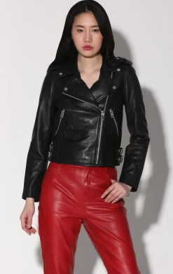 Walter Baker Liz Jacket, Black - Leather^Women Leather | Jackets
