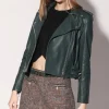 Walter Baker Liz Jacket, Hunter - Leather^Women Leather | Jackets