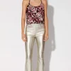 Walter Baker Lori Pant, Gold - Stretch Leather^Women Bottoms