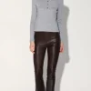 Walter Baker Lori Pant, Mocha - Leather^Women Leather | Bottoms