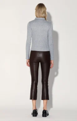 Walter Baker Lori Pant, Mocha - Leather^Women Leather | Bottoms