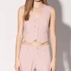 Walter Baker Luanna Vest, Cagney Stripe Blush^Women Tops