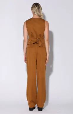 Walter Baker Luanna Vest, Camel^Women Tops