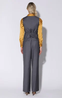 Walter Baker Luanna Vest, Grey^Women Tops