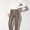 Walter Baker Luisa Pant, Sand - Stretch Leather^Women Leather | Bottoms