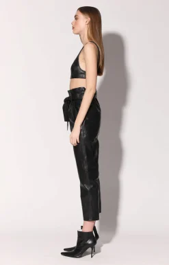 Walter Baker Maggie Pant, Black - Leather^Women Leather | Bottoms