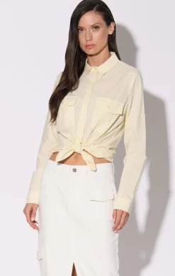 Walter Baker Marsha Top, Custard^Women Tops