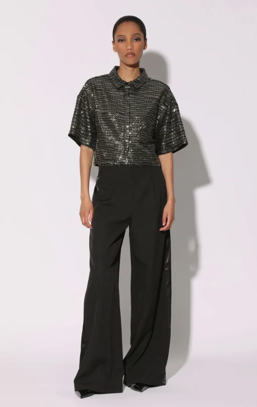Walter Baker Max Top, Lightning Sequin^Women Tops