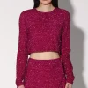 Walter Baker Megan Top, Magenta Rush Sequin^Women Tops