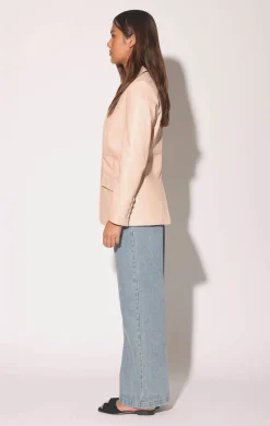 Walter Baker Mia Blazer, Ballet - Leather^Women Leather | Jackets