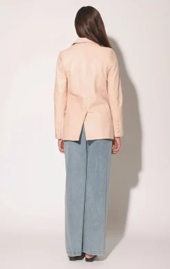 Walter Baker Mia Blazer, Ballet - Leather^Women Leather | Jackets