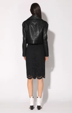 Walter Baker Milan Jacket, Black - Leather^Women Leather | Jackets