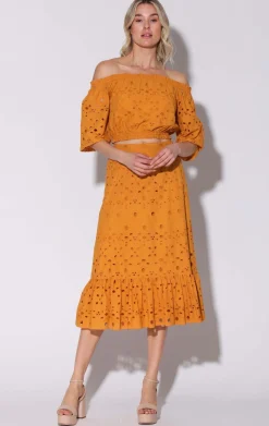 Walter Baker Mirelle Top, Ginger Eyelet^Women Tops