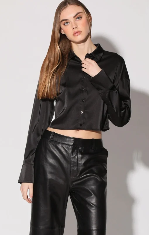 Walter Baker Montana Top, Black^Women Tops