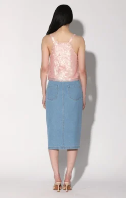 Walter Baker Nicky Top, Blush Prism Sequin^Women Tops