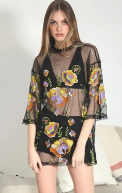 Walter Baker Peyton Tunic, Garden Embroidery^Women Tops