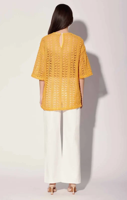 Walter Baker Peyton Tunic, Havana Crochet Marigold^Women Tops