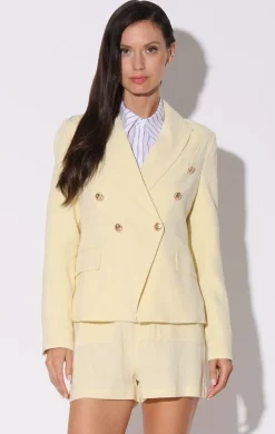 Walter Baker Phelps Blazer, Lemonade^Women Jackets