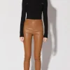 Walter Baker Raquelle Pant, Camel - Stretch Leather^Women Leather | Bottoms