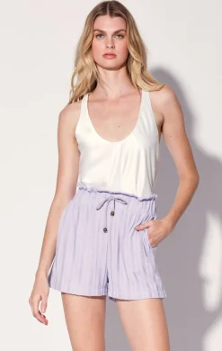 Walter Baker Rhoda Short, Lavender^Women Bottoms