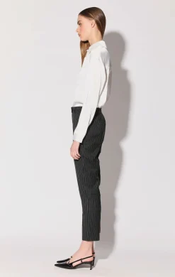 Walter Baker Shania Pant, Spade Stripe Suiting^Women Bottoms