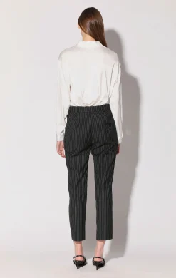 Walter Baker Shania Pant, Spade Stripe Suiting^Women Bottoms