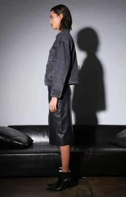 Walter Baker Shawna Jacket, Black Wash^Women Jackets