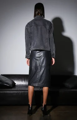 Walter Baker Shawna Jacket, Black Wash^Women Jackets