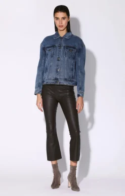 Walter Baker Shawna Jacket, Dark Wash^Women Jackets