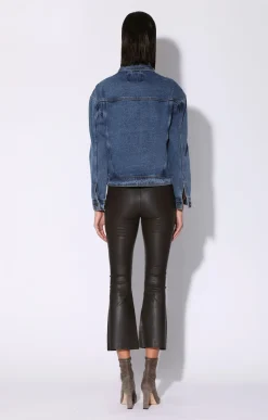 Walter Baker Shawna Jacket, Dark Wash^Women Jackets