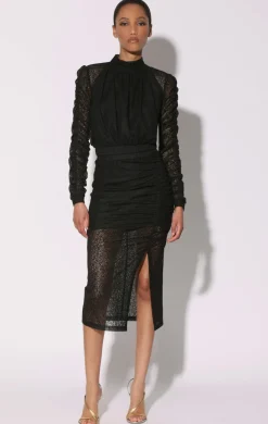 Walter Baker Stefana Skirt, Black^Women Bottoms