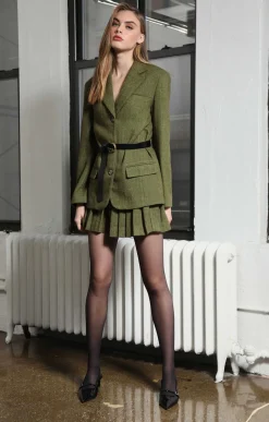 Walter Baker Stormi Blazer, Leaf Herringbone^Women Jackets