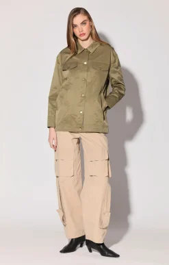 Walter Baker Sutton Jacket, Army^Women Jackets