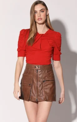 Walter Baker Sylvie Top, Garnet^Women Tops