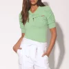 Walter Baker Sylvie Top, Light Green^Women Tops