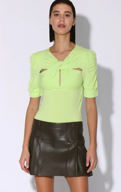 Walter Baker Sylvie Top, Limeade^Women Tops