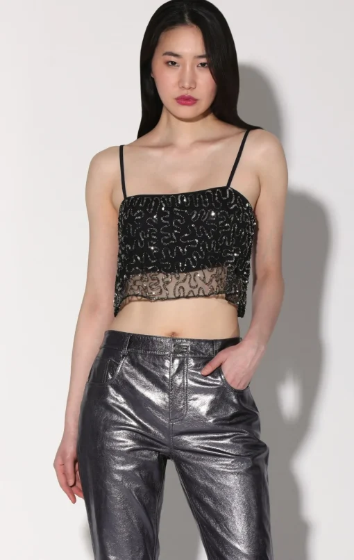 Walter Baker Tiana Top, Swirl Sequin^Women Tops