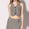 Walter Baker Tory Top, Herald Houndstooth^Women Tops